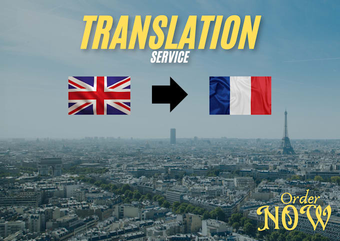 Gig Preview - Translate your text from english to french