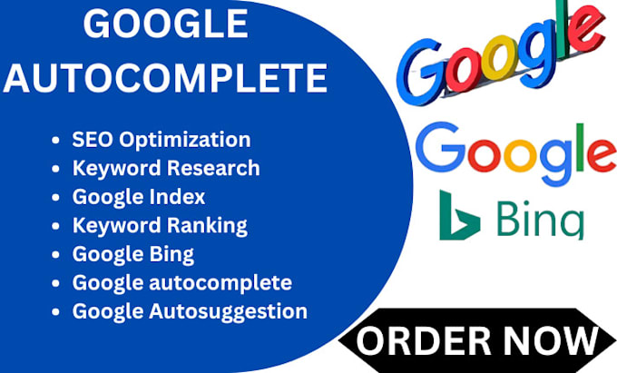 Bestseller - do professional google auto complete optimization for your business, bing