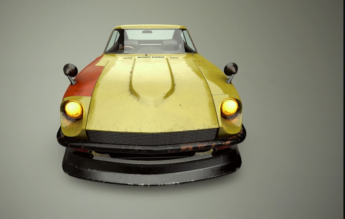 Gig Preview - 3d car design car rendering, trailer, military van, asseto corsa, rc3d animate