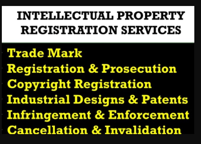 Gig Preview - Help you with trademark registration services for UK, USA, canada, eu, australia