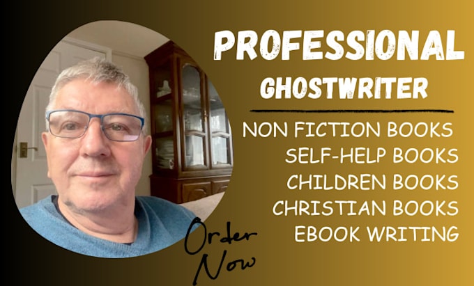 Gig Preview - Ghostwrite your christian book, self help ebook, children nonfiction, memoir