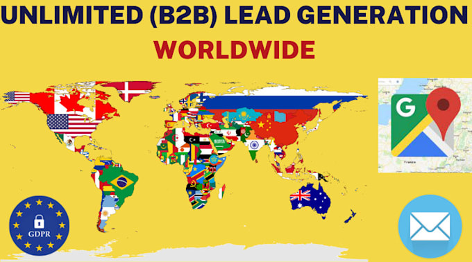 Bestseller - provide unlimited b2b lead generation for any industry in the world