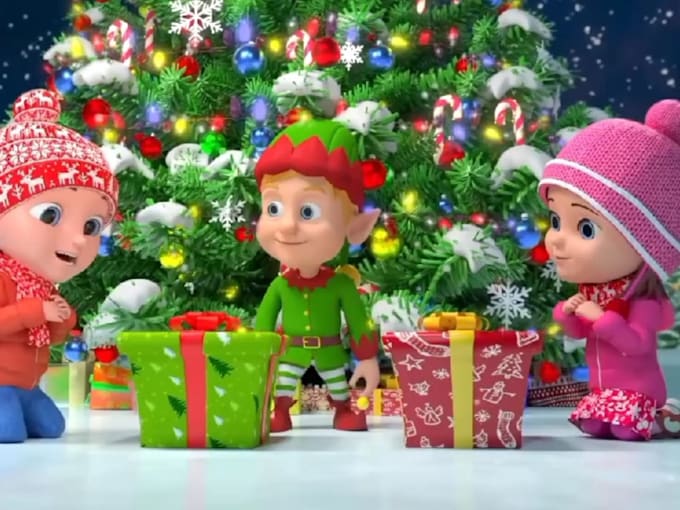 Gig Preview - Animate christmas asset, 3d christmas animation, christmas cartoon caricatures