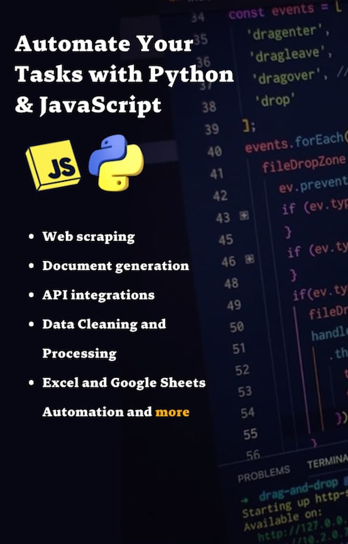 Bestseller - automate tasks with python and javascript