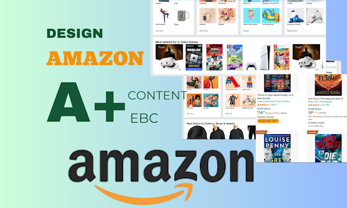 Bestseller - do amazon ebc, a plus content and infographics listing images