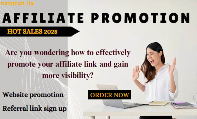 Gig Preview - Affiliate marketing crypto website link sign up referral link temu promotion