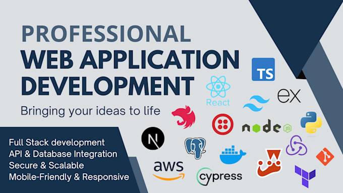 Gig Preview - Do professional web application development