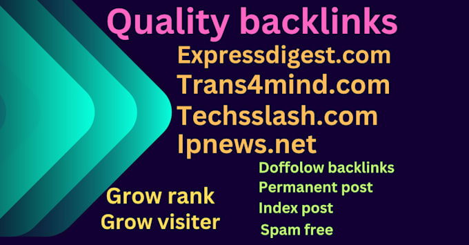 Gig Preview - Publish guest post articles on trans4mind, techsslash, ipnews,net expressdigest