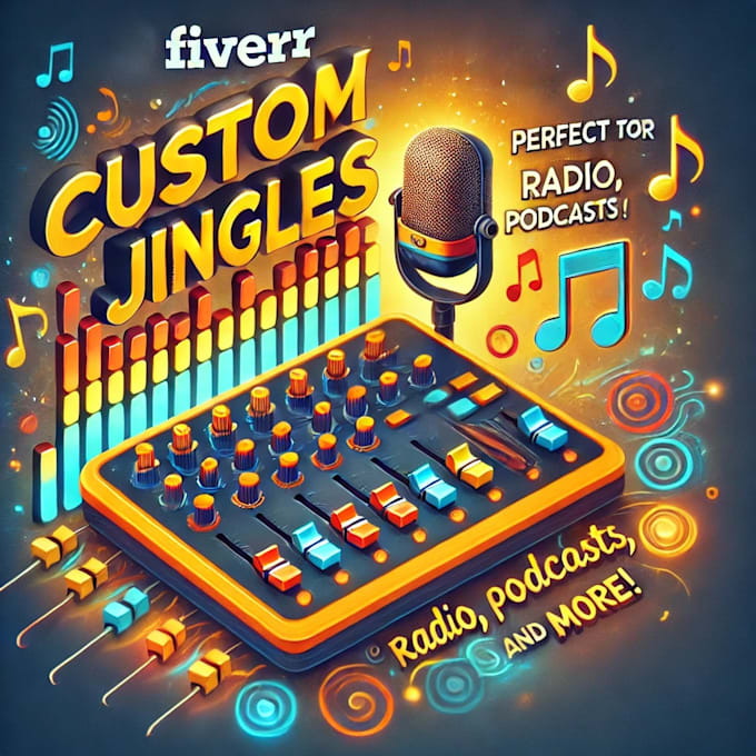 Gig Preview - Produce a quality jingle for your brand, podcast, radio