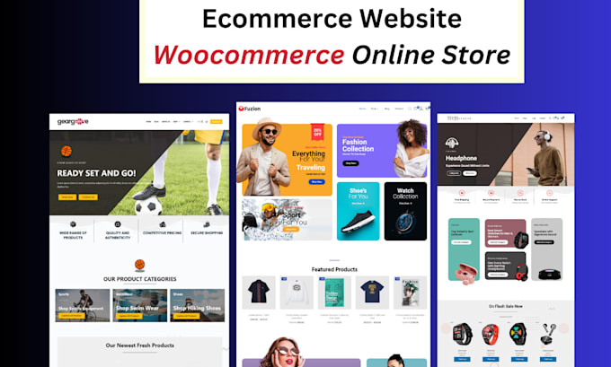 Gig Preview - Create ecommerce website,online store with woocommerce