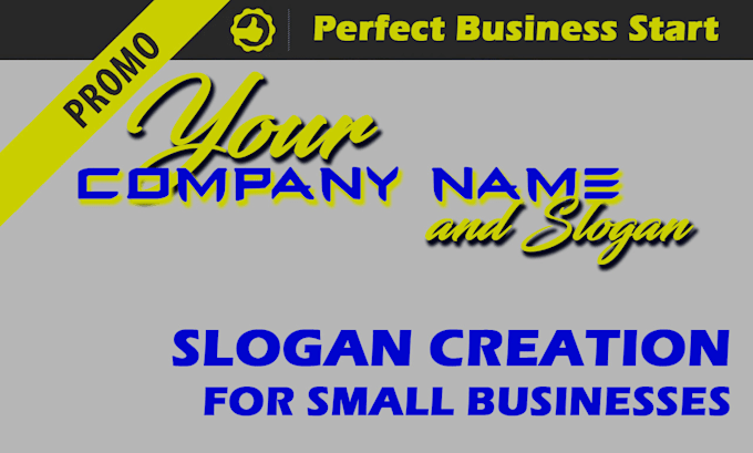 Gig Preview - Create unique business names and catchy slogans for your brand