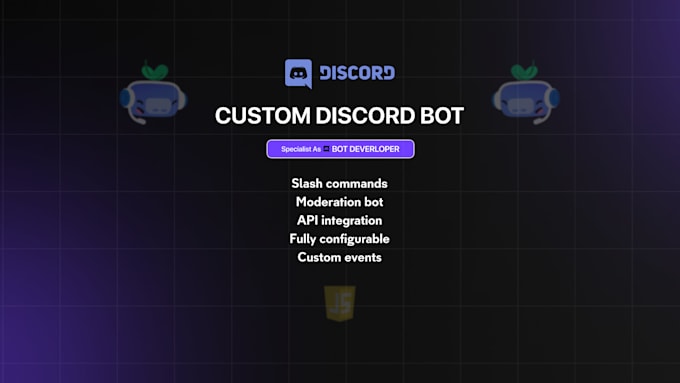 Gig Preview - Develop custom discord bot