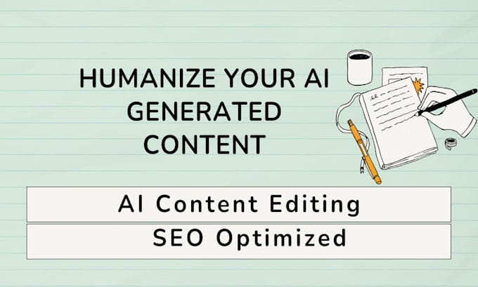 Gig Preview - Rewrite content humanize ai chatgpt content SEO optimize