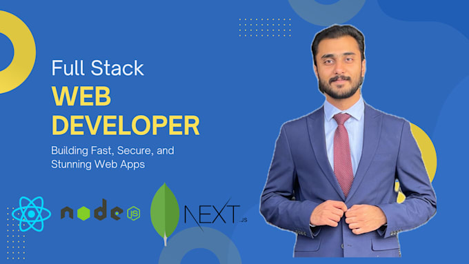 Gig Preview - Be full stack web developer mern stack developer