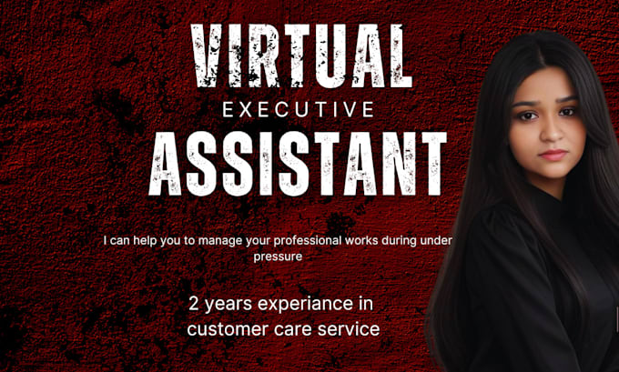 Gig Preview - Administrative virtual assistant for all admin support tasks