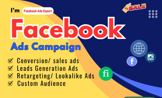 Gig Preview - Do facebook ads campaign setup and manage