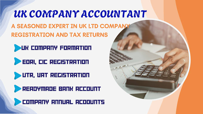 Gig Preview - Register uk ltd company, readymade business bank account, cic, vat registration