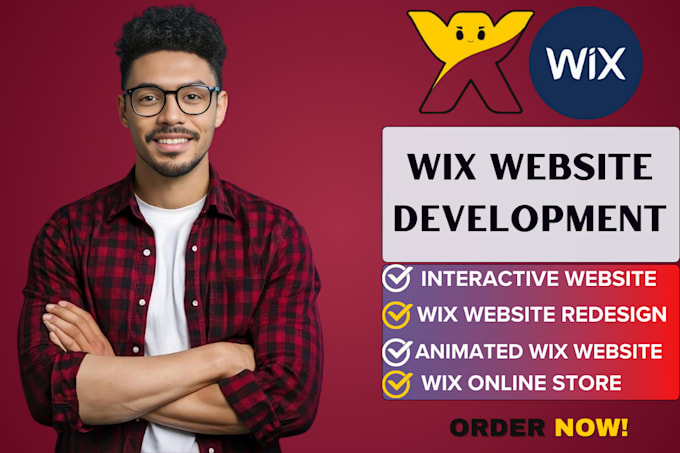 Gig Preview - Build wix website design 3d interactive wix website development online store wix