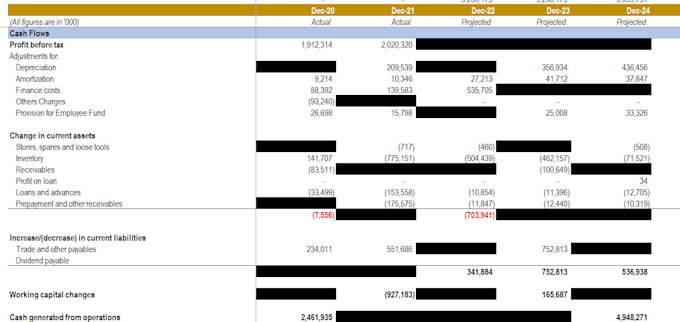 Gig Preview - Assist you in financial modelling and due diligence