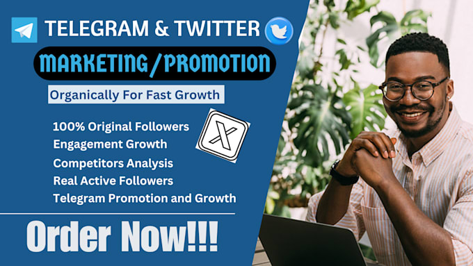 Bestseller - superfast crypto telegram promotion, crypto twitter x marketing for real growth