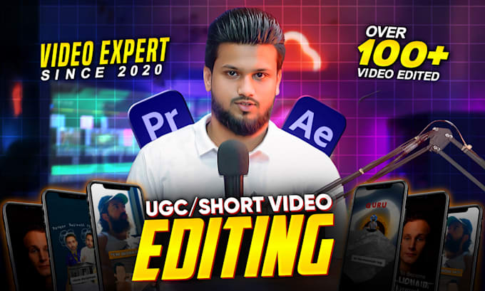 Gig Preview - Edit ugc videos and engaging short form content