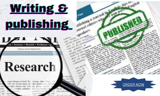 Gig Preview - Write and publish your research article in high index journals on google scholar