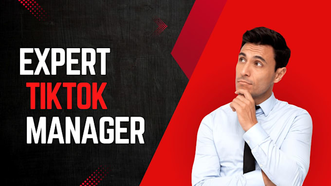 Gig Preview - Be tiktok manager, tiktok shop, tiktok ads, product listing, content creator