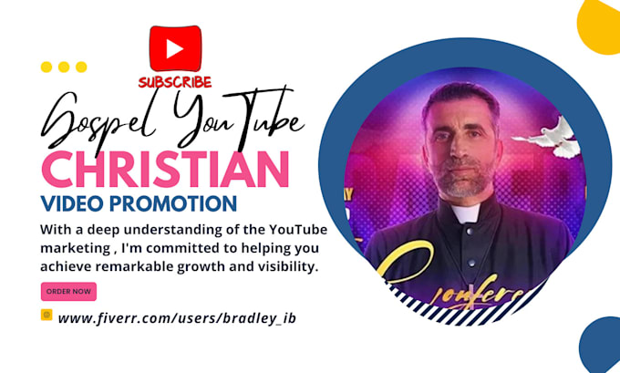 Gig Preview - Promote christian youtube video organic gospel music kids promotion marketing