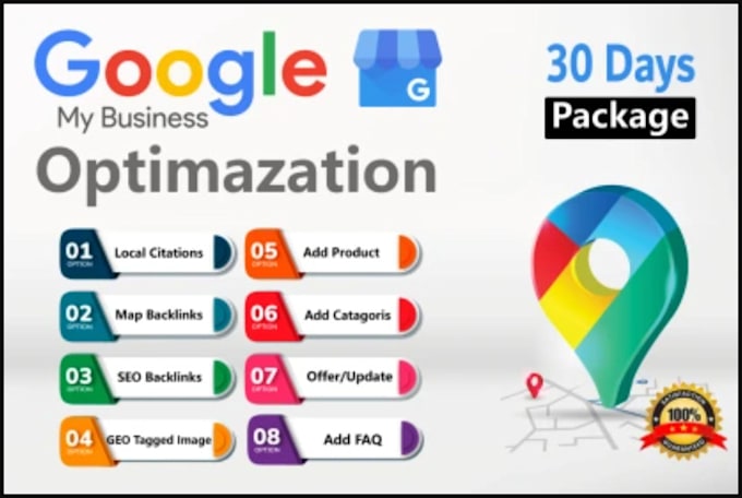 Gig Preview - Boost your local SEO optimize google my business and rank higher on gmb maps