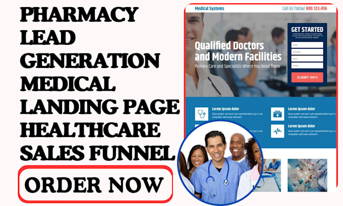 Gig Preview - Generate pharmacy leads medical healthcare leads medicare doctor clinic leads