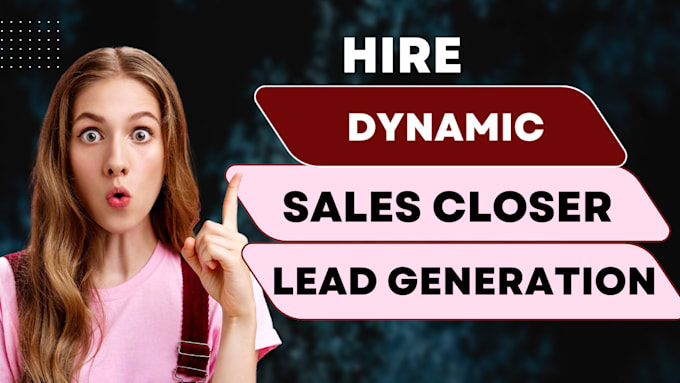 Gig Preview - Be your dynamic sales closer sales representative sales consultant sales