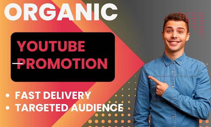 Gig Preview - Do youtube promotion and channel growth for monetization