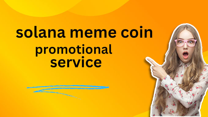 Gig Preview - Do solana meme coin promotion, memecoin website creation for exposure