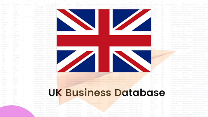 Gig Preview - Provide 1 million UK c level executive email database list