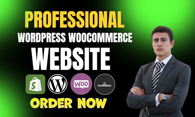 Gig Preview - Design ecommerce website using flatsome woocommerce shopify dropshipping website