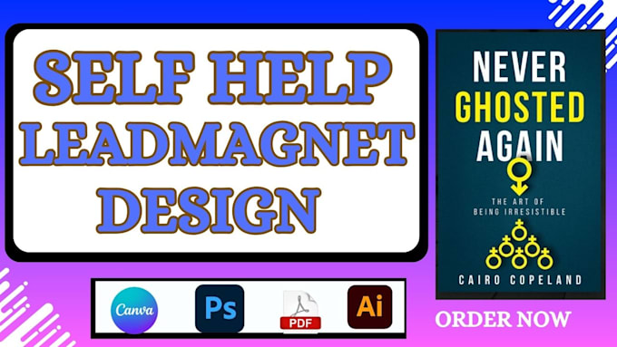 Gig Preview - Design self help lead magnet motivational ebook personal development lead magnet