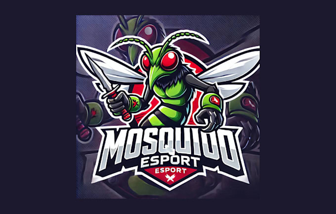 Gig Preview - Do awesome mosquito mascot logo for your company