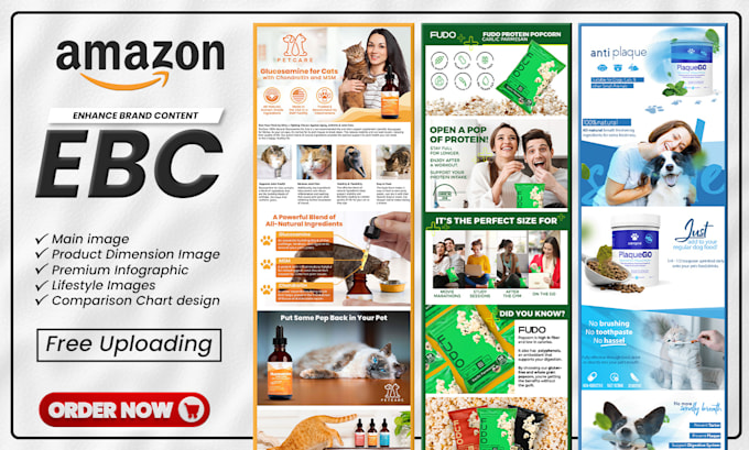 Gig Preview - Design amazon ebc a plus content and fba store design