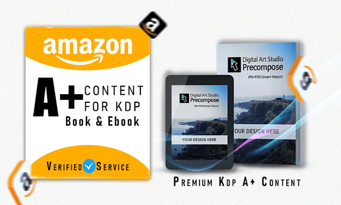 Gig Preview - Design amazon a plus content for your KDP book with enhanced brand content ebc