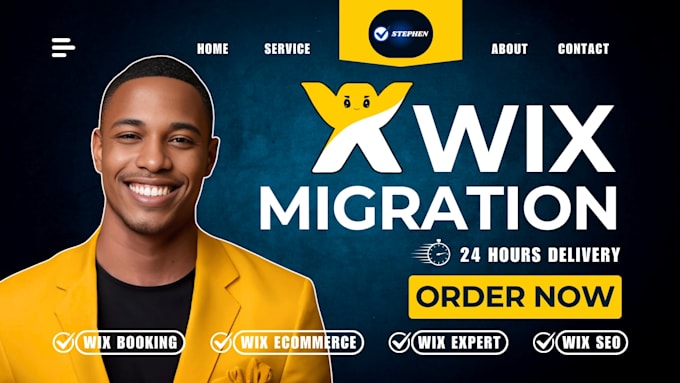 Gig Preview - Convert migrate wordpress to wix website clone migrate wix to wordpress site