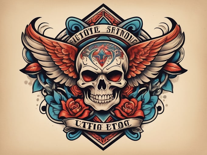 Gig Preview - Create old school or traditional tattoo design