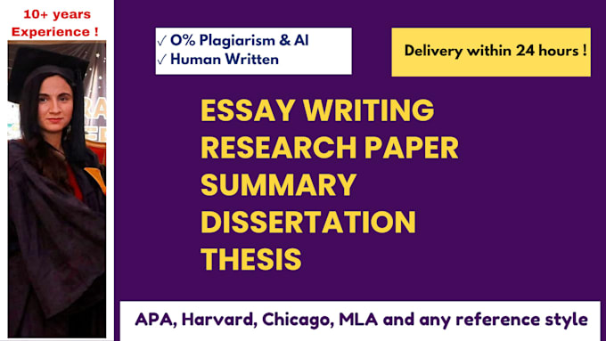 Bestseller - do urgent essay,  research, and summary within 24 hours