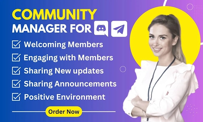 Bestseller - dedicated community manager, moderator, and admin on discord