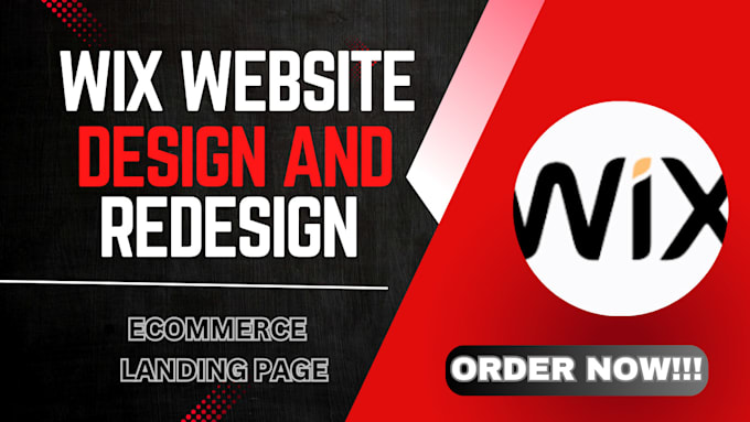 Bestseller - create a wix website design wix website redesign wix design website design