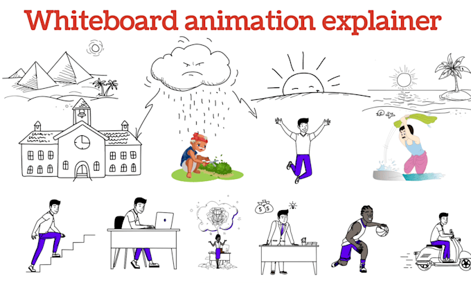 Bestseller - create a professional whiteboard animation youtube video or business promotion