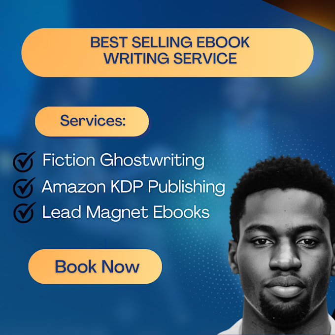 Gig Preview - Ghostwrite fiction ebook, KDP ebook ghostwriter