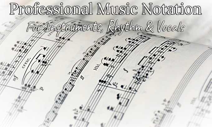 Gig Preview - Make professional sheet music and transcriptions for you