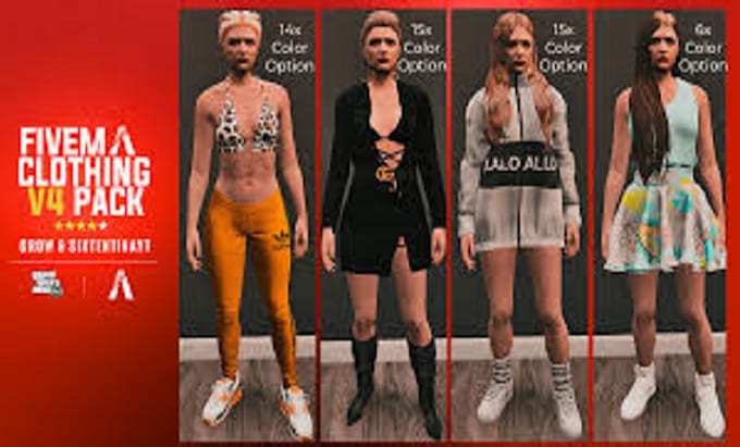 Gig Preview - Give you premium clothing pack for fivem by exotic servers