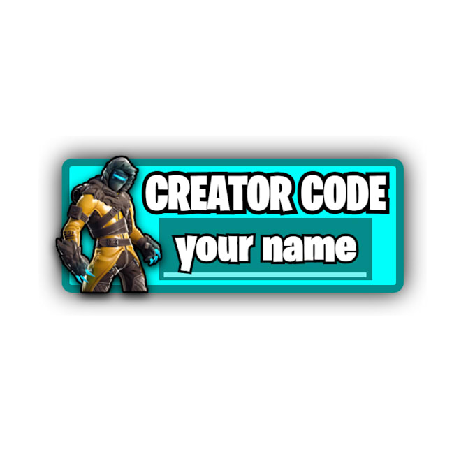 Bestseller - do a fortnite creator code for you