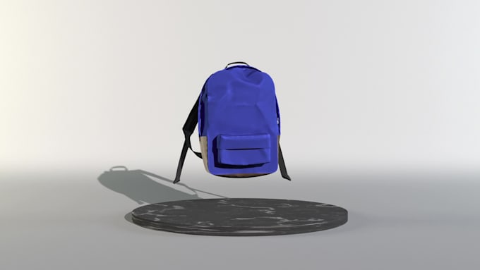 Gig Preview - Do realistic 3d bag design, 3d pouches, backpack, wallet, 3d product animation